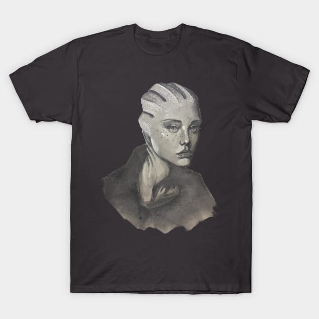 Liara T'soni T-Shirt by JLEEORIGINALS